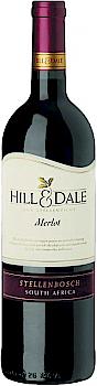 Hill & Dale - Merlot 2014 afkomstig uit Zuid-Afrika